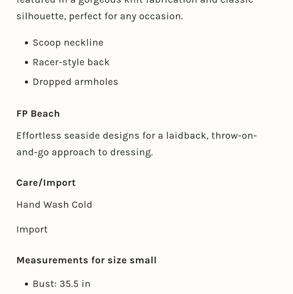 Knit Racerback tank - Picture 6 of 6